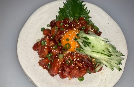 新鮮、美味しい特選馬刺し　お狩場焼　和ッ！